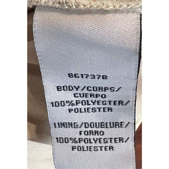 JS COLLECTIONS Angela Keyhole Midi Cocktail in Champagne NWT Size 8 - Picture 6 of 6